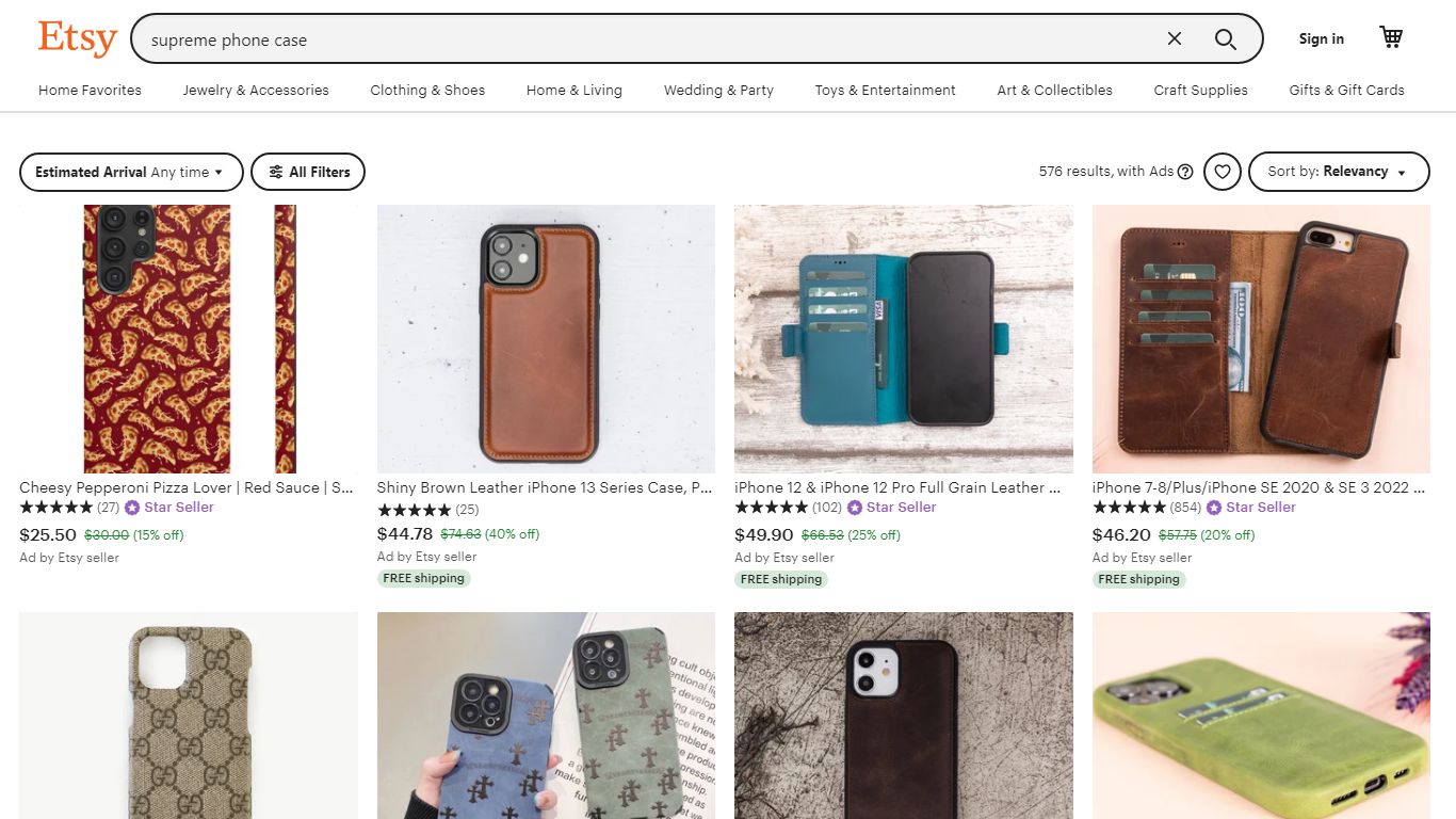 Supreme phone case | Etsy