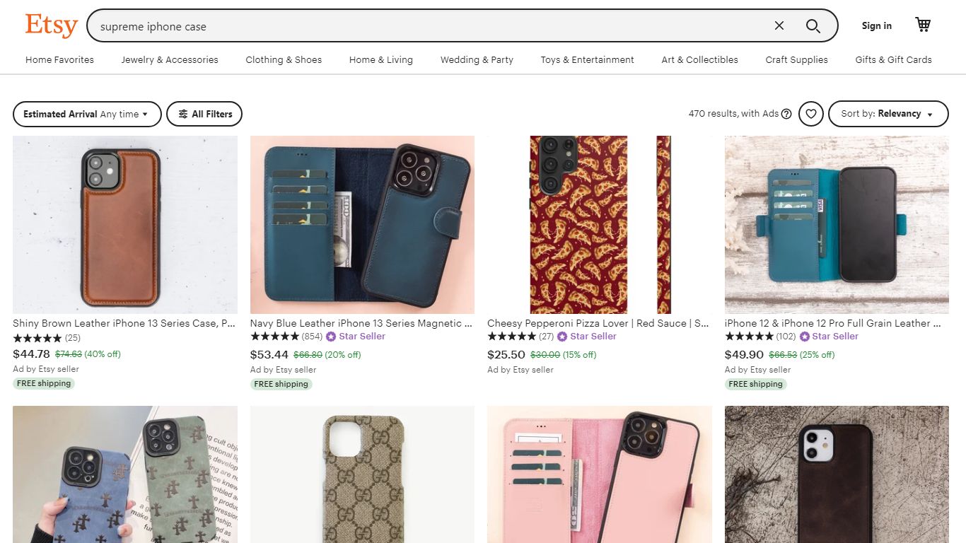 Supreme iphone case - Etsy